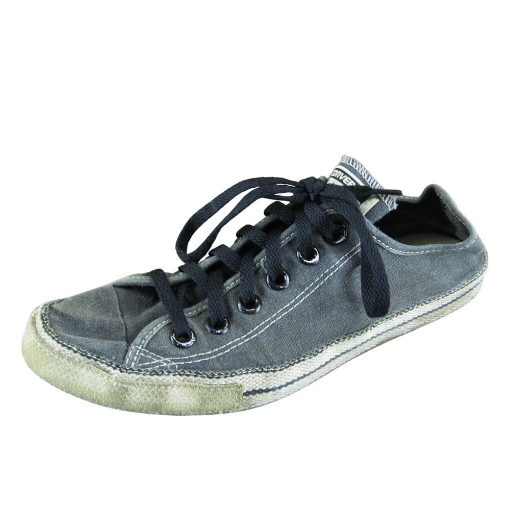 Converse Men's Rare Chuckout Ox Knit Sneaker Gray Canvas Size 8M Used 2025‎